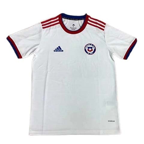 Tailandia Camiseta Chile Segunda Equipación 2022 Blanco